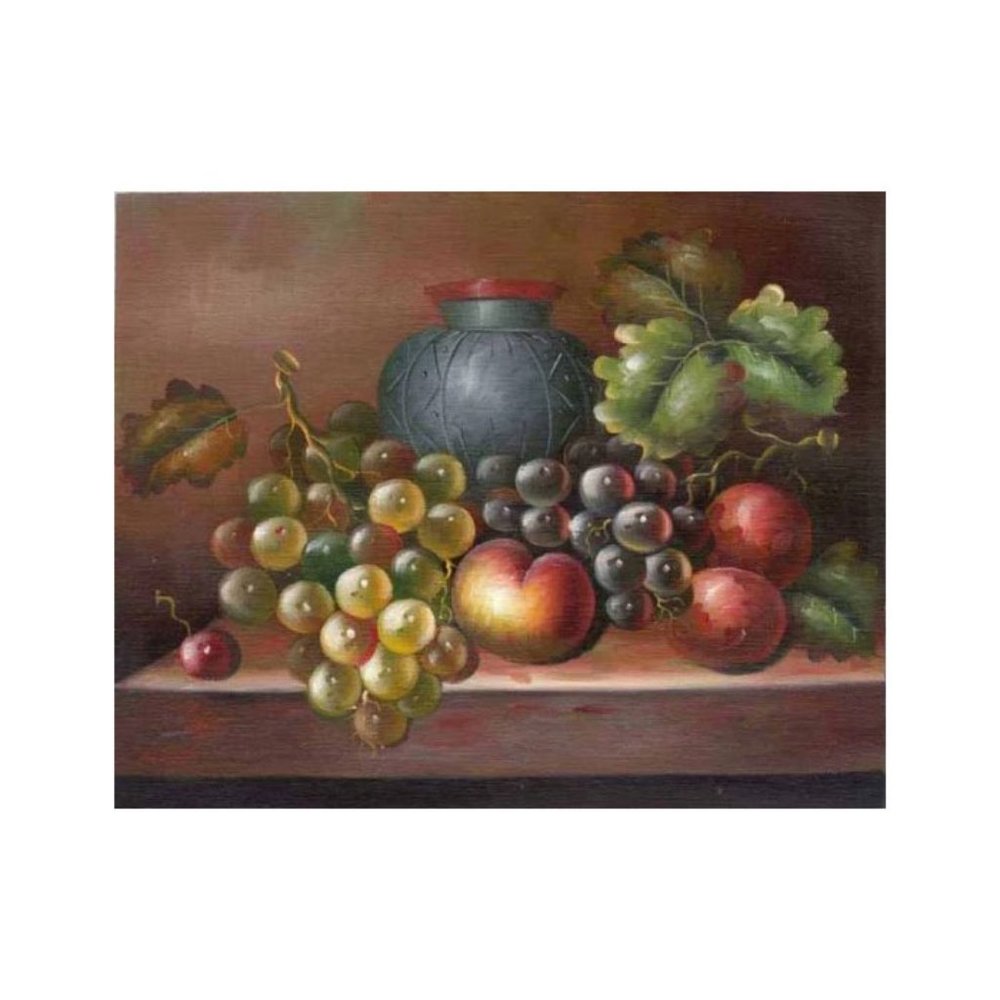 Tigerstars A Still Life Oil Painting Of Fall Harvest